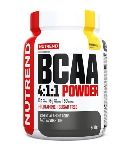 BCAA 4:1:1 POWDER, 500 g, ananás