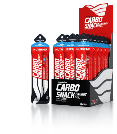 CARBOSNACK WITH CAFFEIN sáčok - modrá malina, 50 g