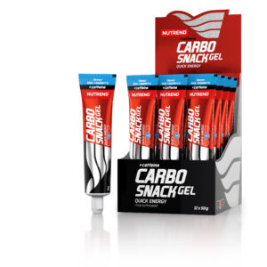 CARBOSNACK WITH CAFFEINE tuba - modrá malina, 50 g
