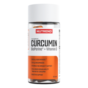 CURCUMIN + BIOPERINE + VITAMIN D 60 kapsúl