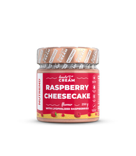 DENUTS CREAM 250 g, raspberry cheesecake