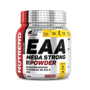 EAA MEGA STRONG POWDER, 300 g, pomaranč + jablko