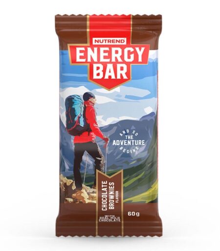 ENERGY BAR, 60 g, čokoládové brownies