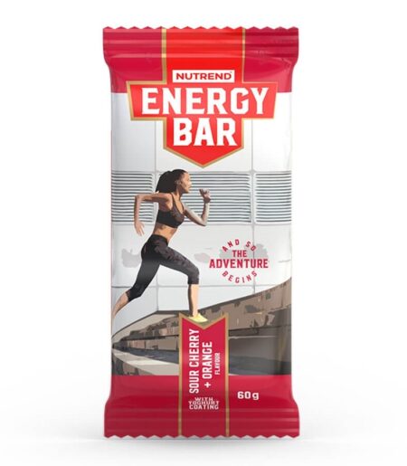 ENERGY BAR, 60 g, višňa + pomaranč
