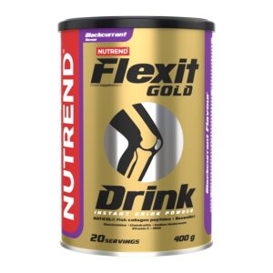 FLEXIT GOLD DRINK - čierna ríbezľa, 400 g