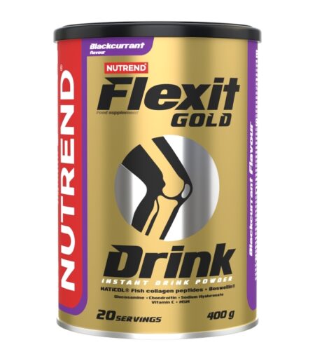 FLEXIT GOLD DRINK - čierna ríbezľa, 400 g