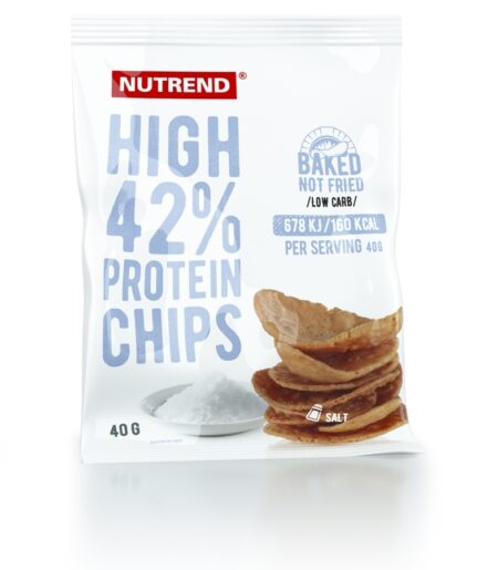 HIGH PROTEIN CHIPS - soľ 6x40 g