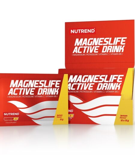 MAGNESLIFE ACTIVE DRINK - citrón, 10x15 g