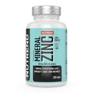 MINERAL ZINC 100% CHELATE, 100 kapsúl