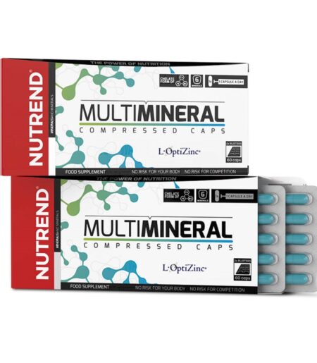 MULTIMINERAL COMPRESSED CAPS 60 kapsúl