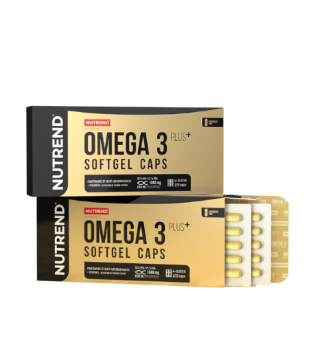 OMEGA 3 PLUS SOFTGEL CAPS 120 kapsúl