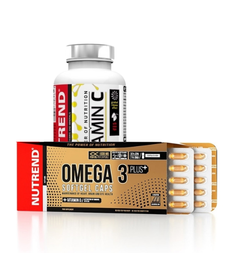 VITAMÍNOVÝ BALÍČEK - VITAMÍN C + OMEGA PLUS