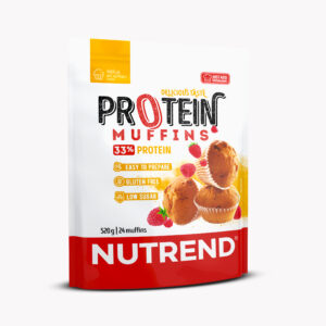 PROTEIN MUFFINS, 520 g, vanilka s malinami
