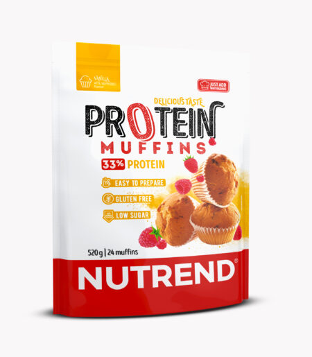 PROTEIN MUFFINS, 520 g, vanilka s malinami