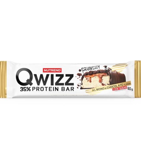 QWIZZ PROTEIN BAR, 60 g, mandľa s čokoládou