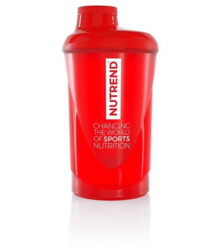 ŠEJKER NUTREND, 600 ml - červený