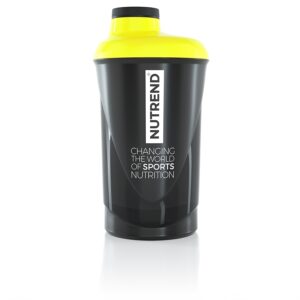ŠEJKER NUTREND, 600 ml - čiernožltý