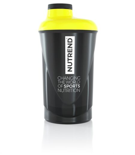 ŠEJKER NUTREND, 600 ml - čiernožltý
