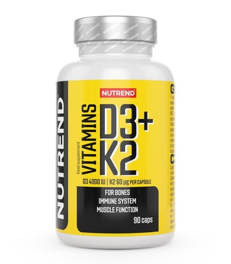 VITAMINS D3+K2, 90 kapsúl