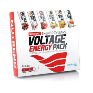 VOLTAGE ENERGY BAR - mix príchutí 6x65 g