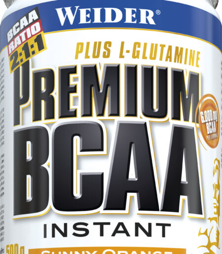 WDE - PREMIUM BCAA INSTANT, 500 g - pomaranč