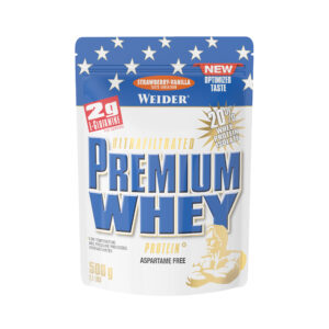 WDE - PREMIUM WHEY PROTEIN 500 g - jahoda + vanilka