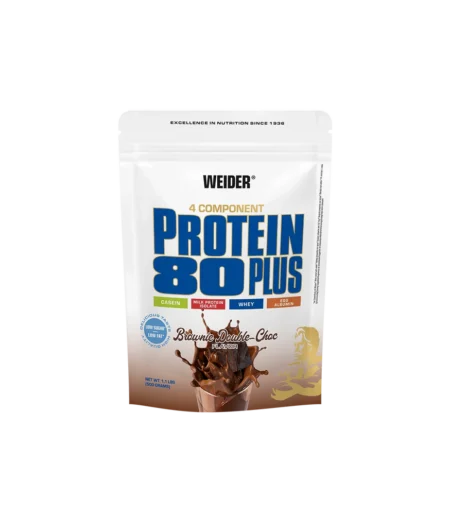WDE - PROTEIN 80 PLUS 500 g - brownie - double chocolate