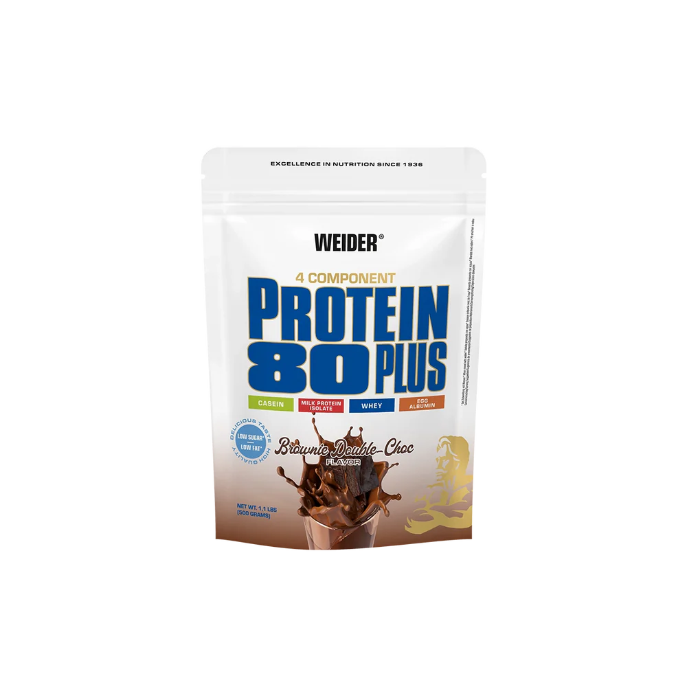 WDE - PROTEIN 80 PLUS 500 g - brownie - double chocolate