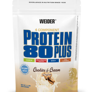 WDE - PROTEIN 80 PLUS 500 g  - cookies cream