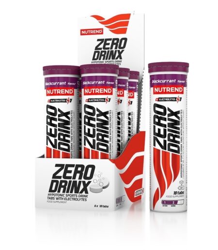 ZERODRINX tabs - čierna ríbezľa, 18 tabliet
